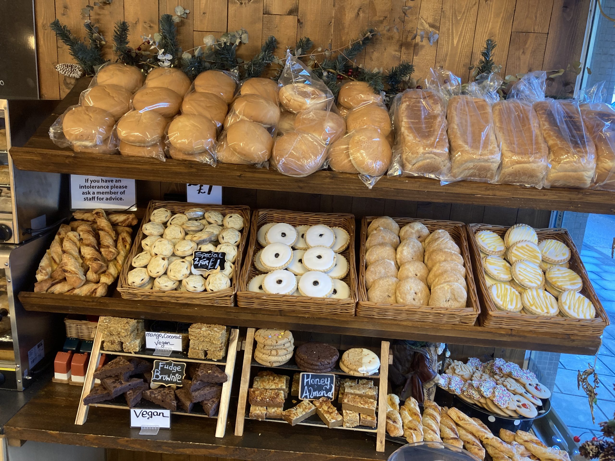 Large Selections of Breads, Rolls and cakes - by Sandwichinthesquare.co.uk