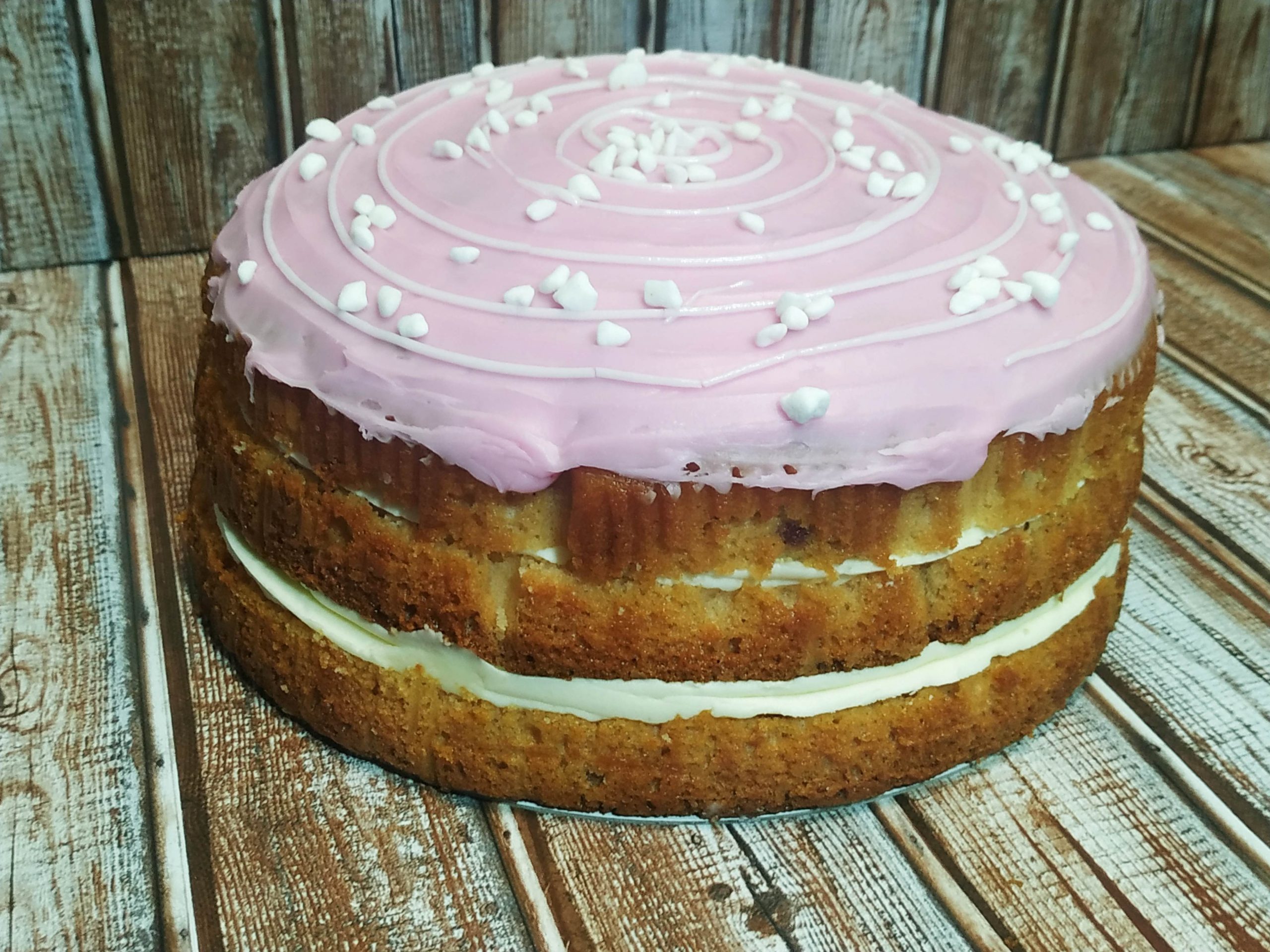 Raspberry Ripple Cake - Only available from Sandwich in the Square
