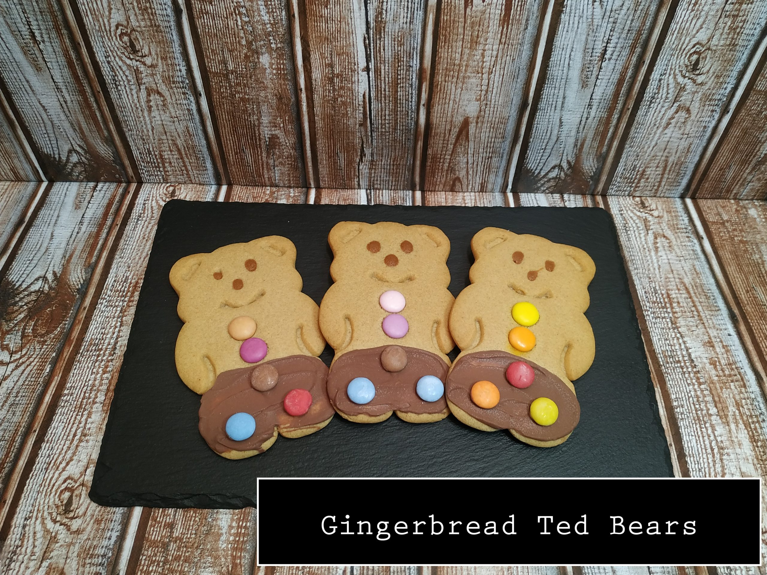 Gingerbread Ted  by Sandwich in the Square